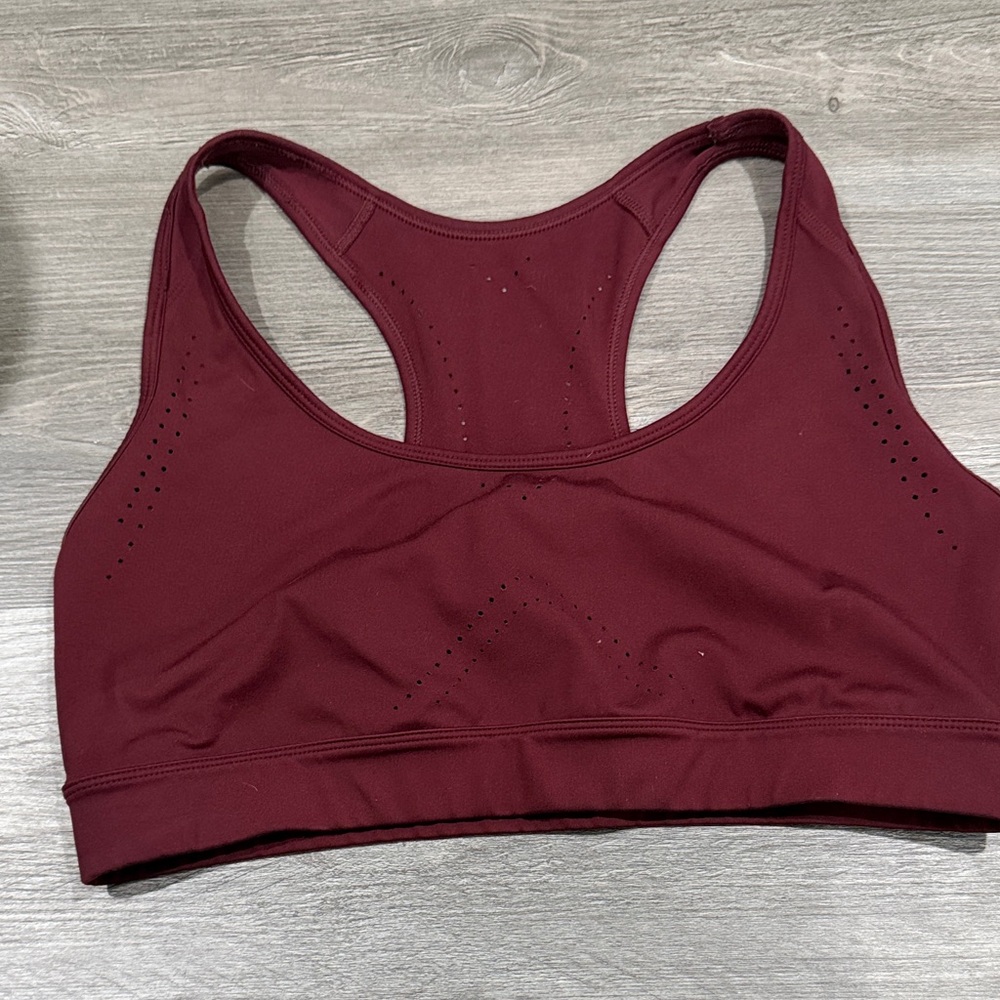 JoyLab Seamless Racerback Sports Bra - Wine